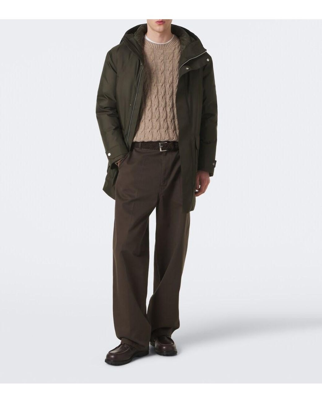 Nomaka Green Monte Rosa Down Parka for men