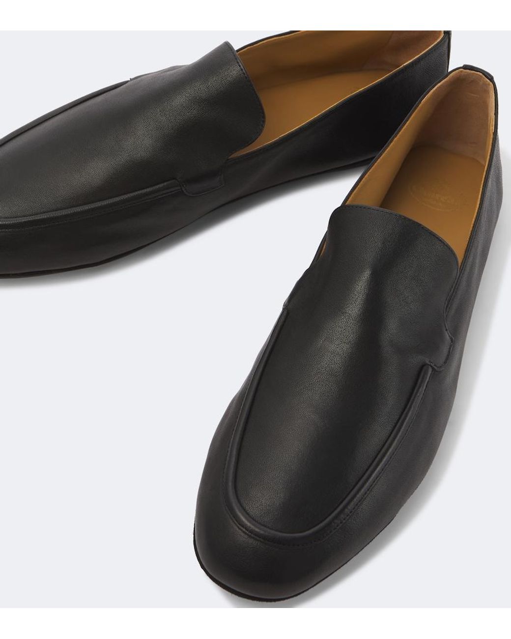 Church's Black Shetland Leather Slippers for men