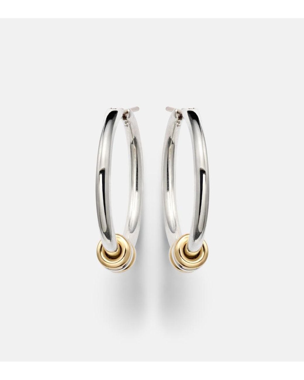 Spinelli Kilcollin White Argo Sterling And 18Kt Earrings