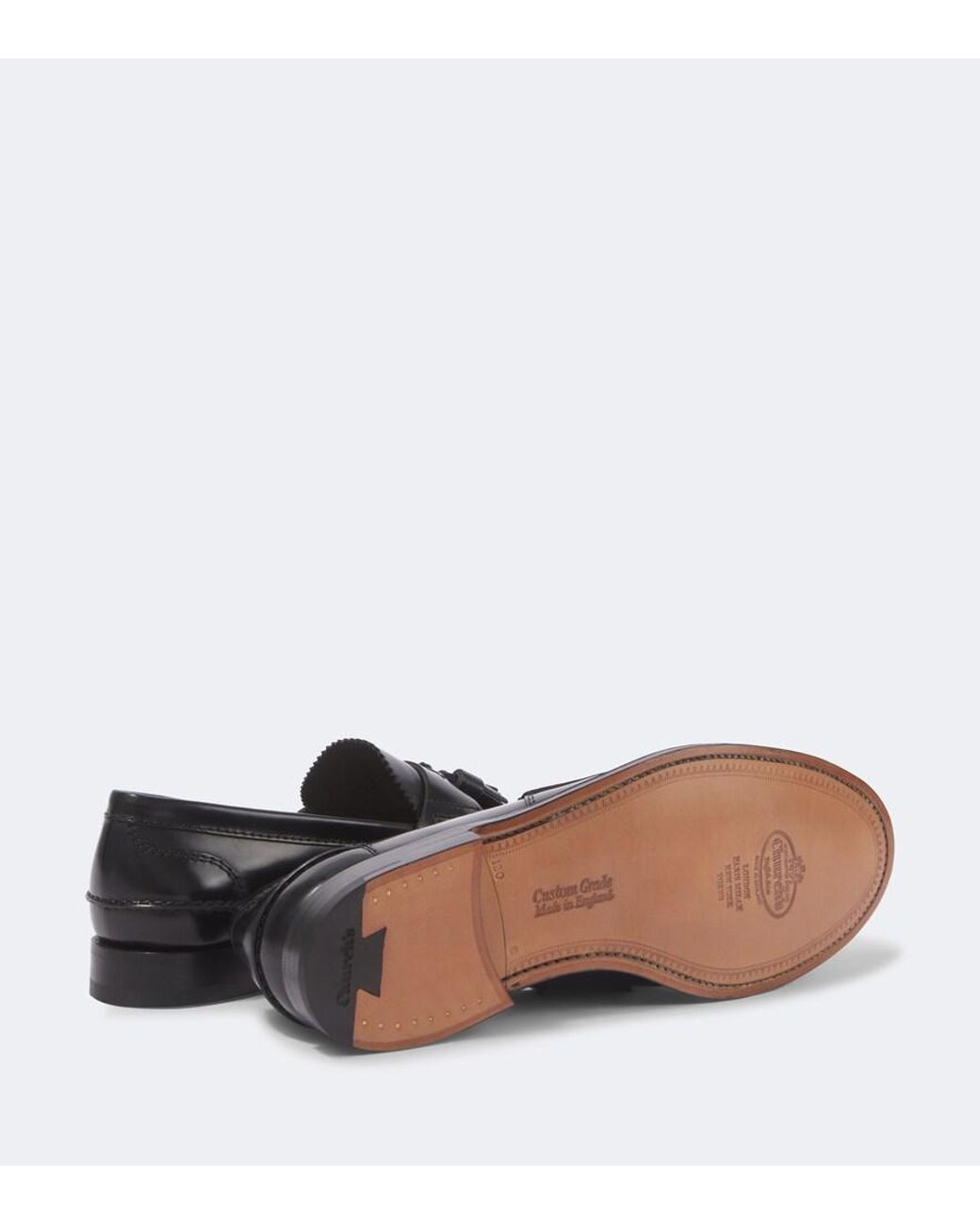 Church's Black Tiverton Leather Loafers for men