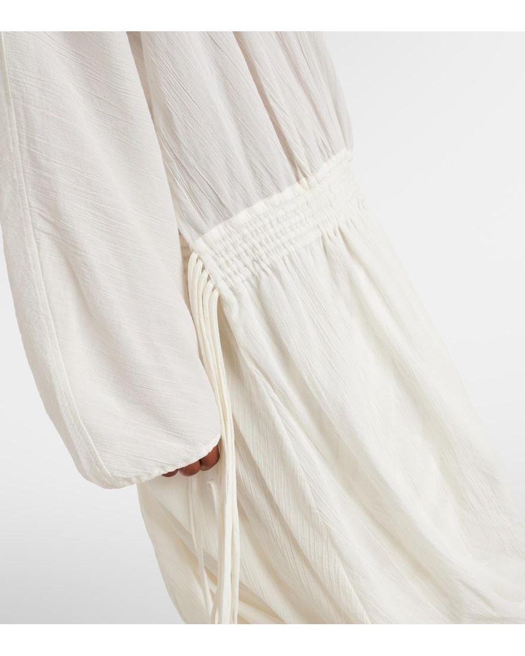Totême White Cotton Minidress