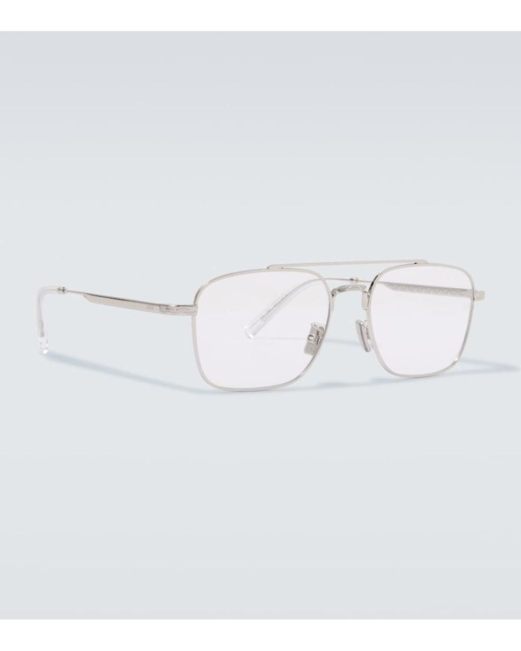 Dior White Diorbotanicao N1U Navigator Glasses for men