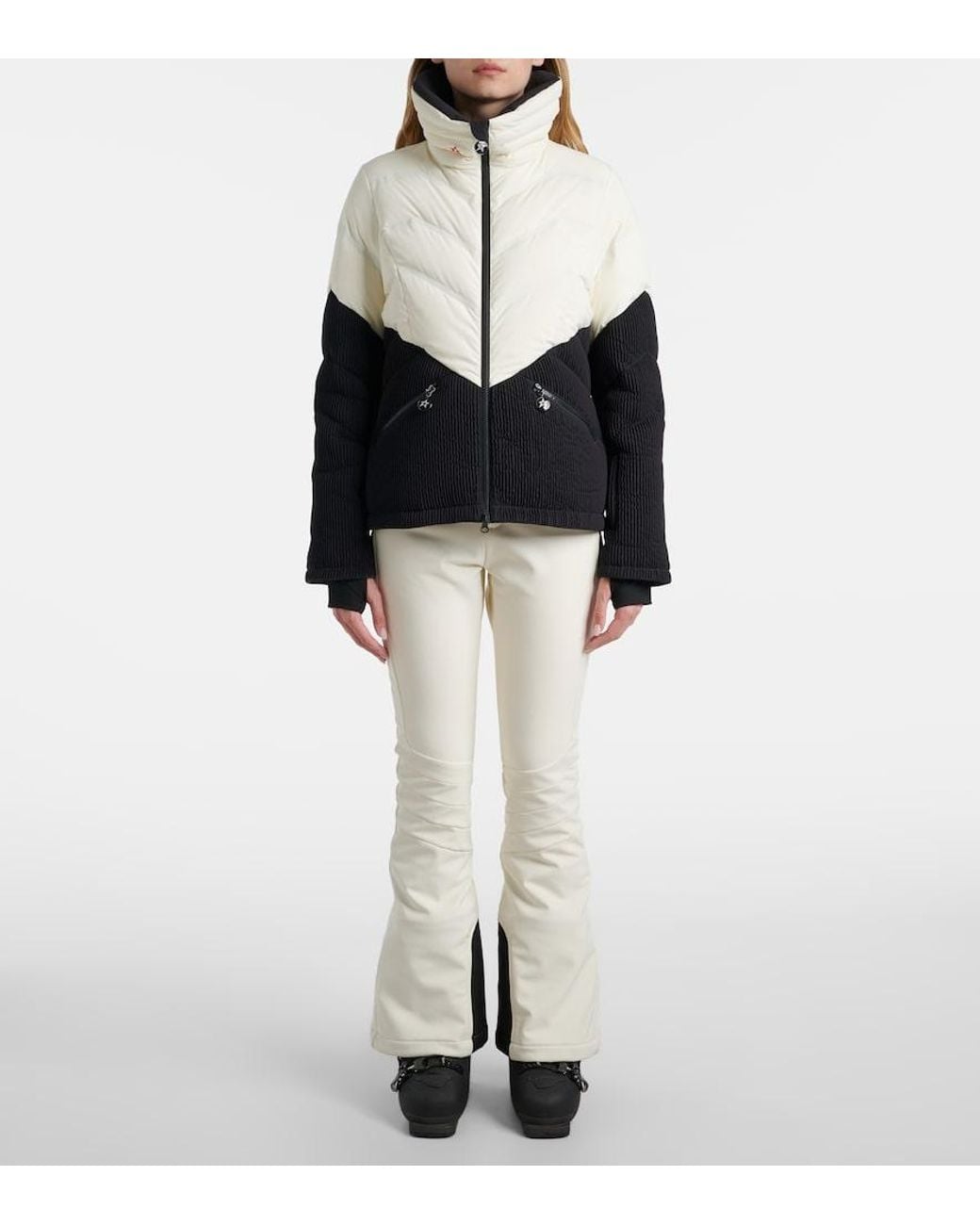Perfect Moment Black Duvet Down Ski Jacket