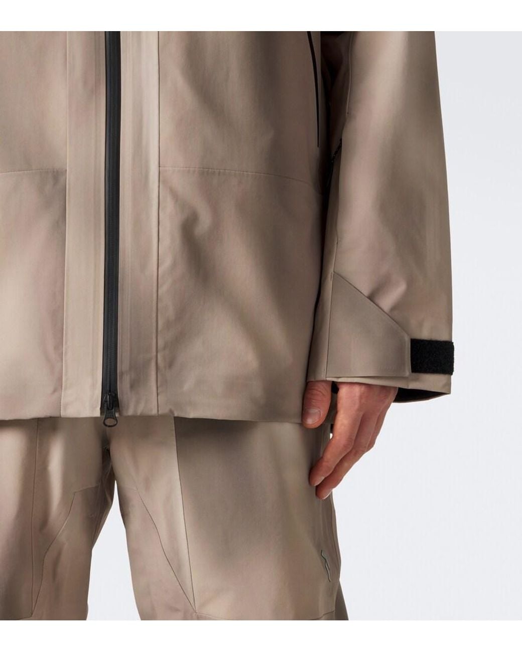 Giacca Da Sci Edge Con Cappuccio di Peak Performance in Natural da Uomo