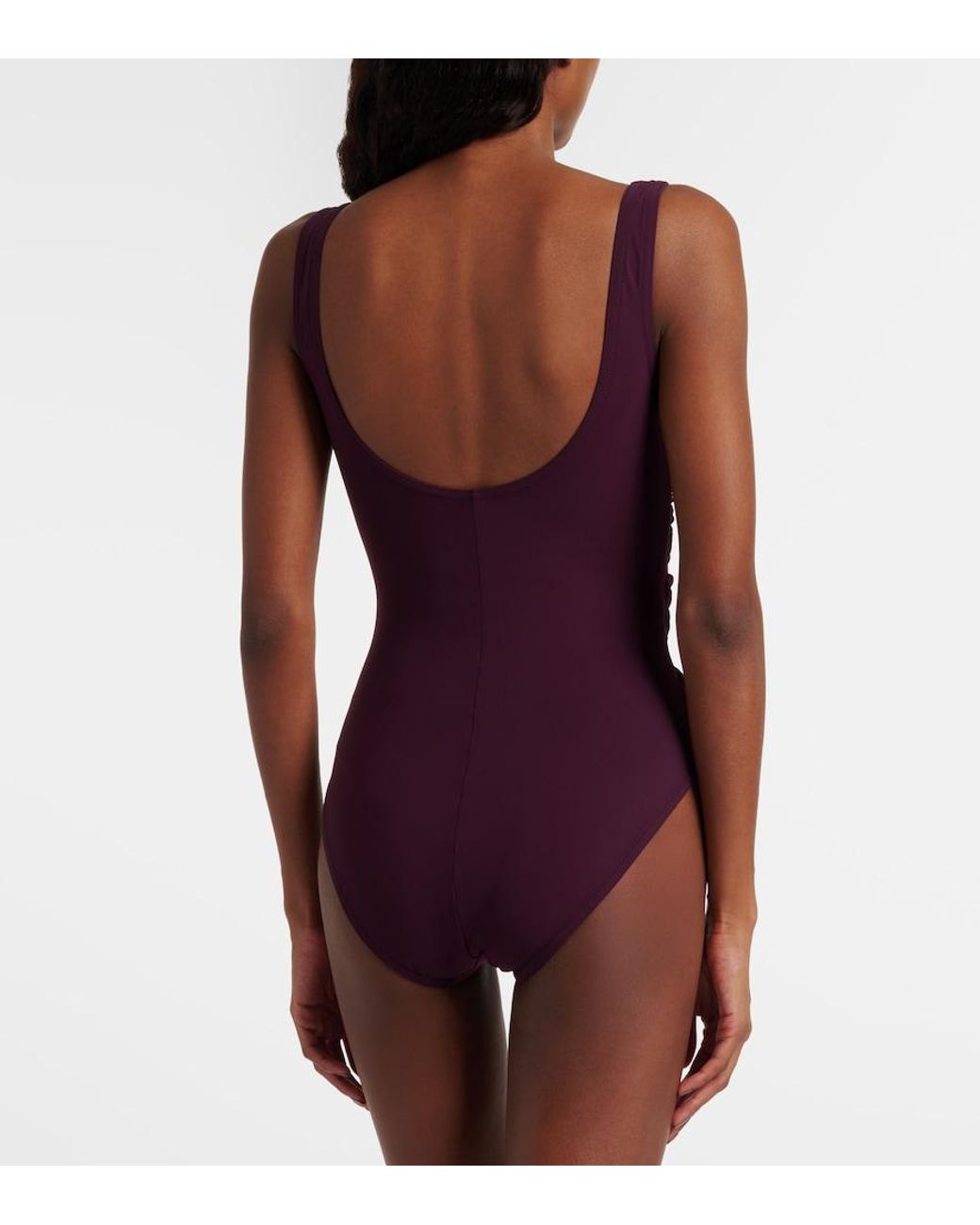 Karla Colletto Purple Smart Swimsuit