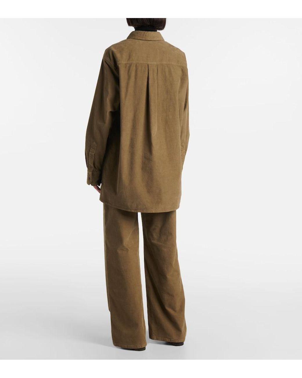 The Row Natural Tan Idro Shirt