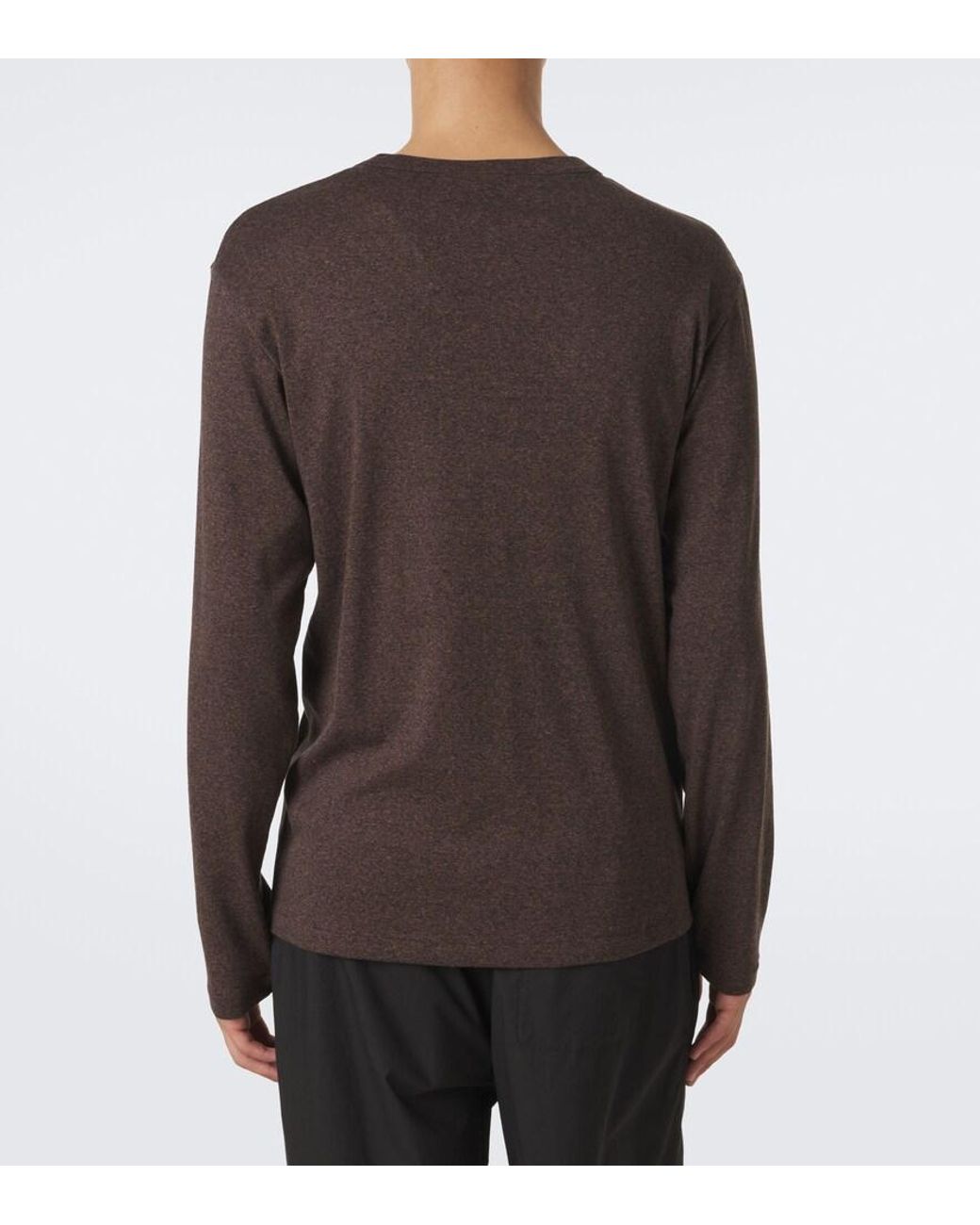 The Row Tefi Cashmere Top in Brown for Men | Lyst