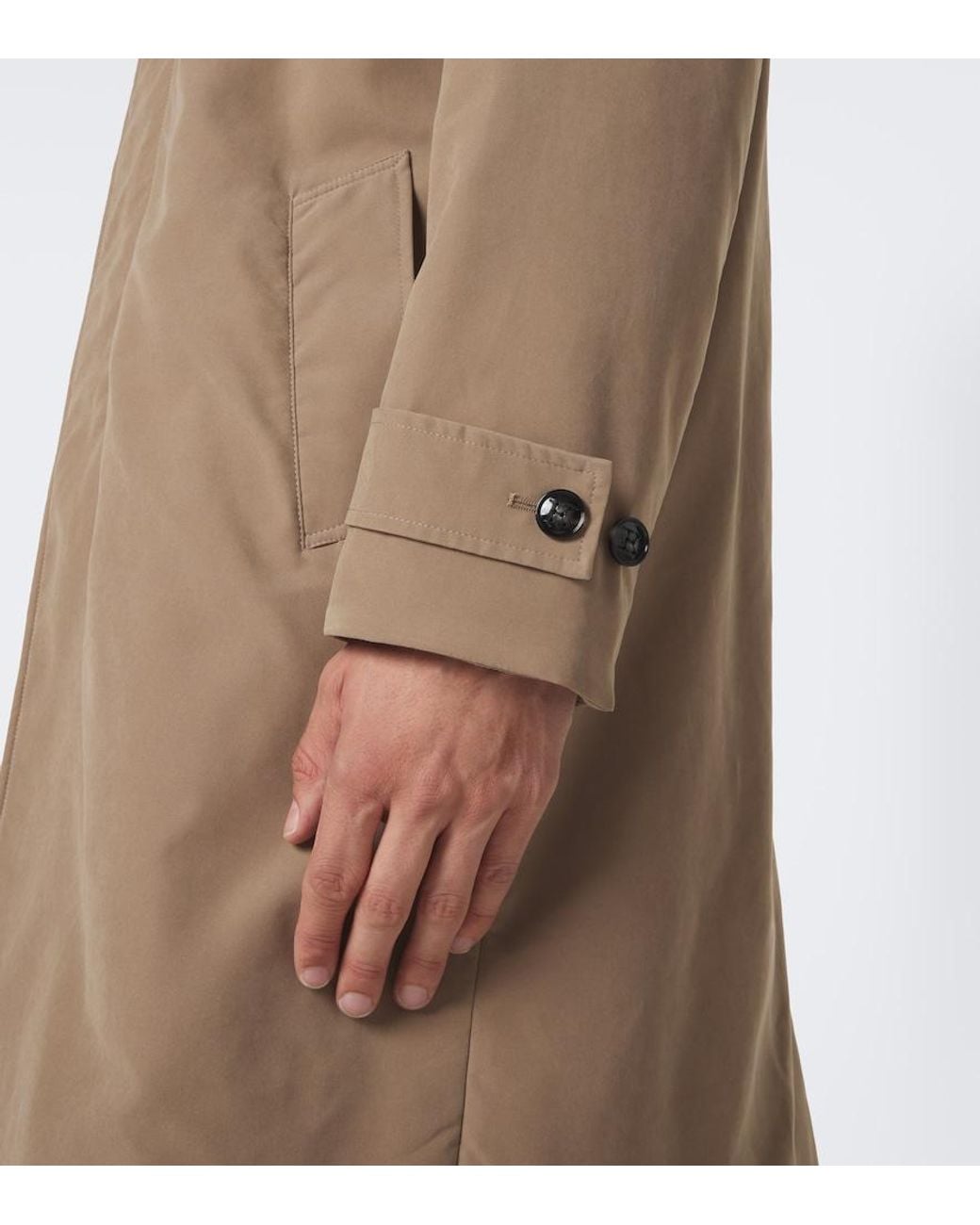 Kiton Trenchcoat in Natural für Herren