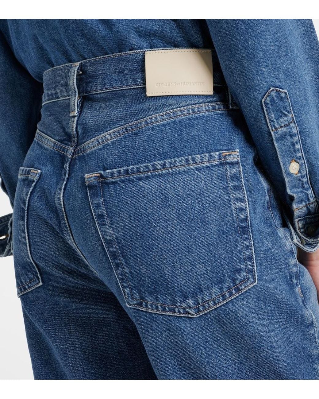 Citizens of Humanity Blue Dahlia Tapered Jeans