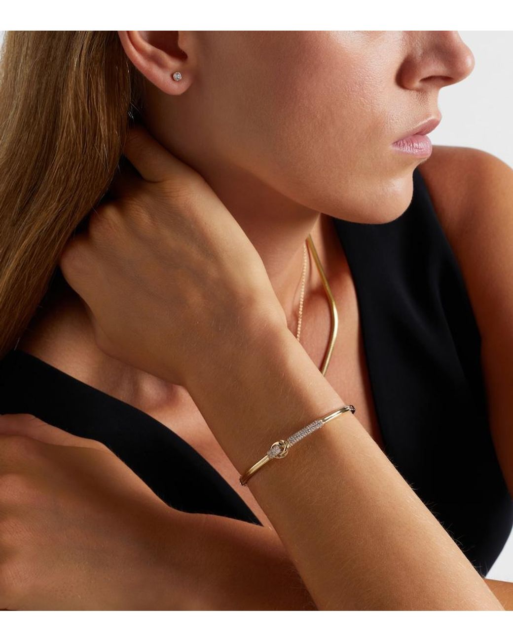 Bracciale di STONE AND STRAND in Metallic