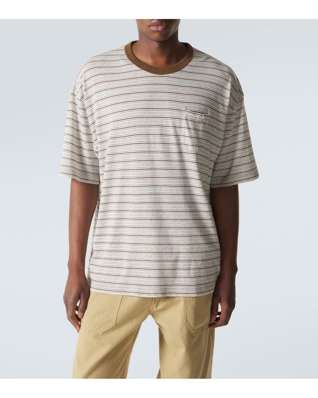 Pullover Mondo Border di Visvim in White da Uomo
