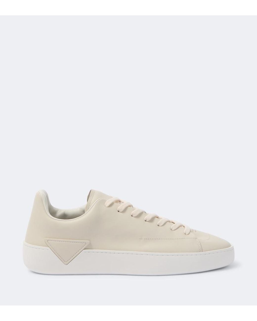 Prada Natural Court Leather Sneakers for men