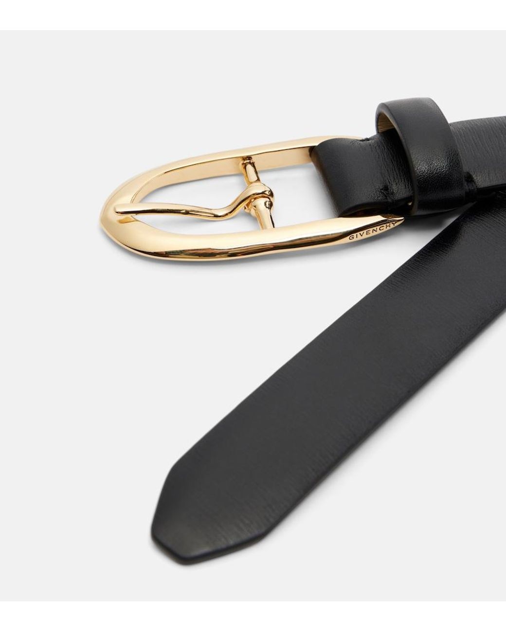 Cinturon Pinch De Piel Givenchy de color Black