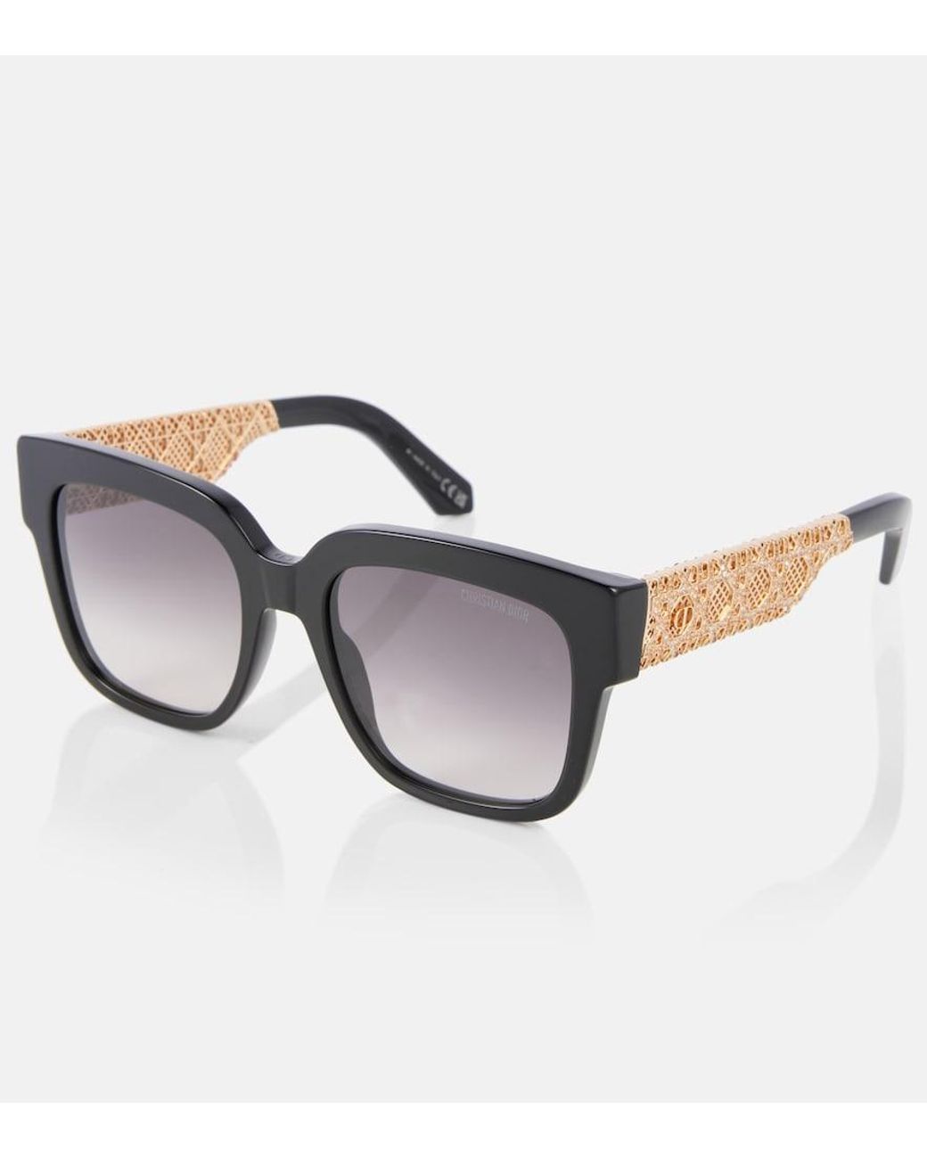 Dior Brown Dioresille S1I Square Sunglasses