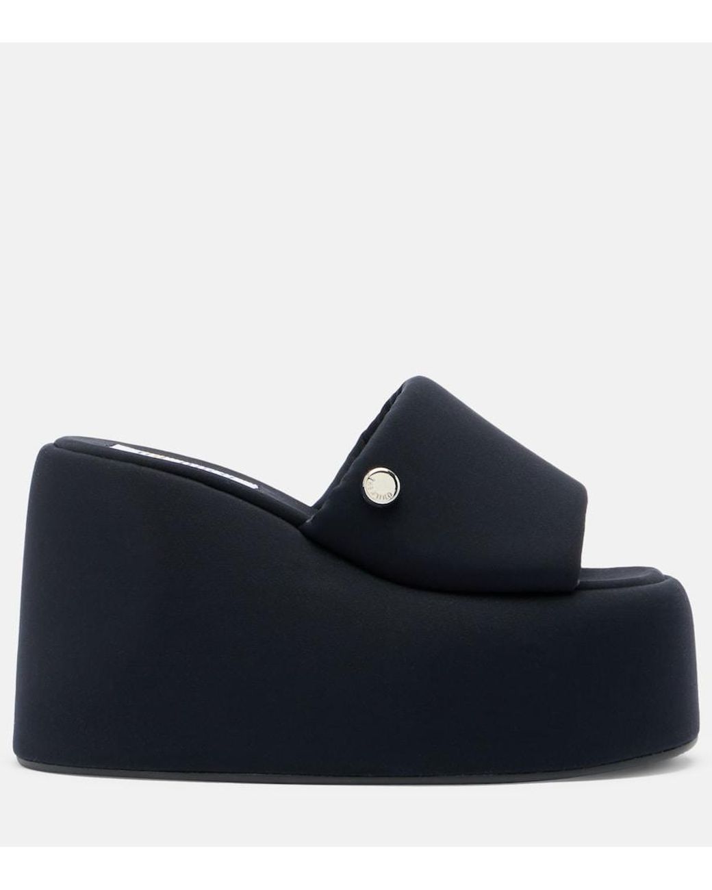 The Attico Blue Mochi Platform Slides