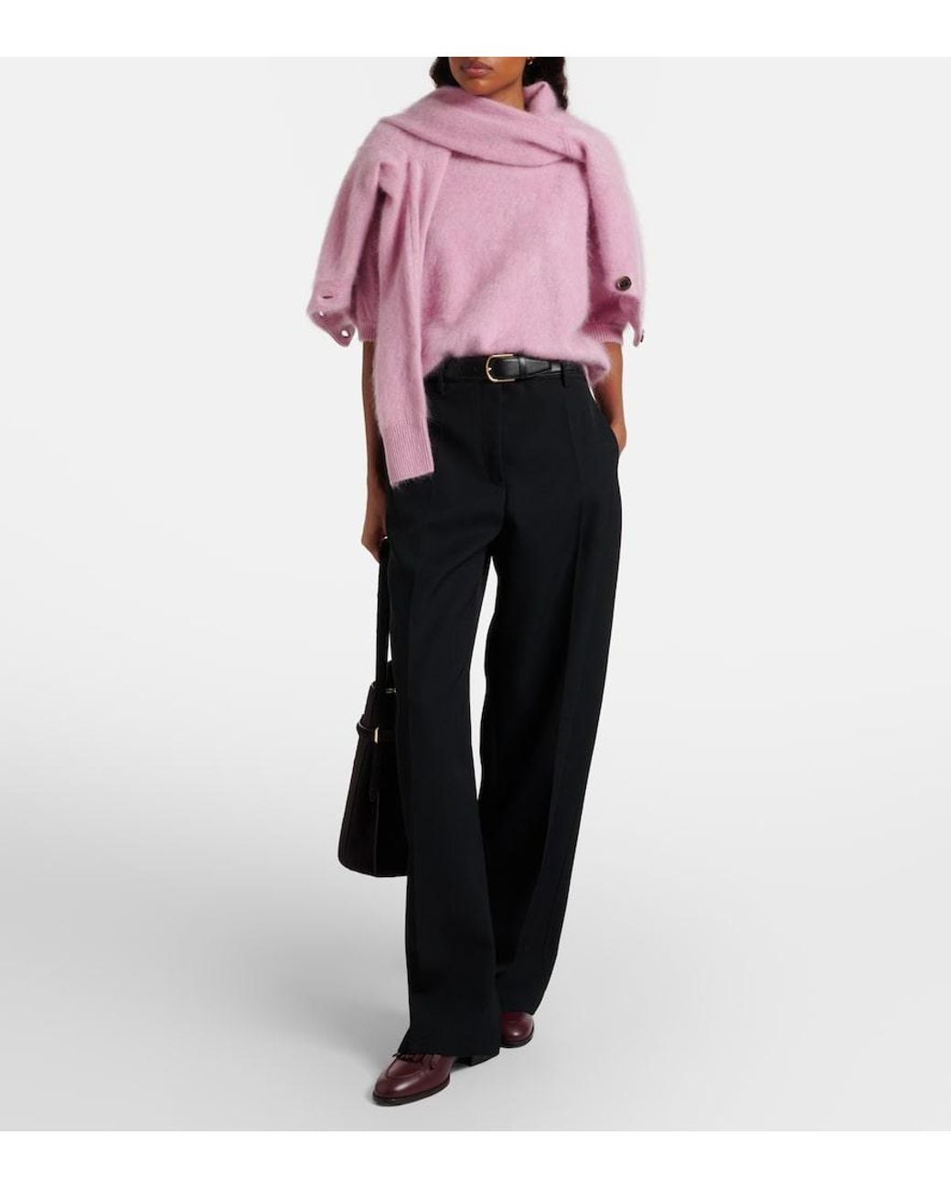 Lisa Yang Pink Juniper Cashmere Sweater