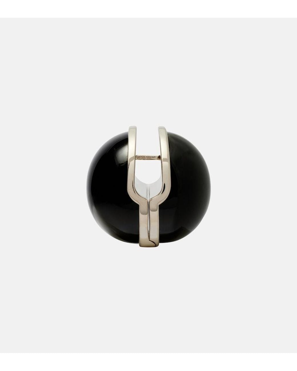 Alaïa White Ohrringe Sphere