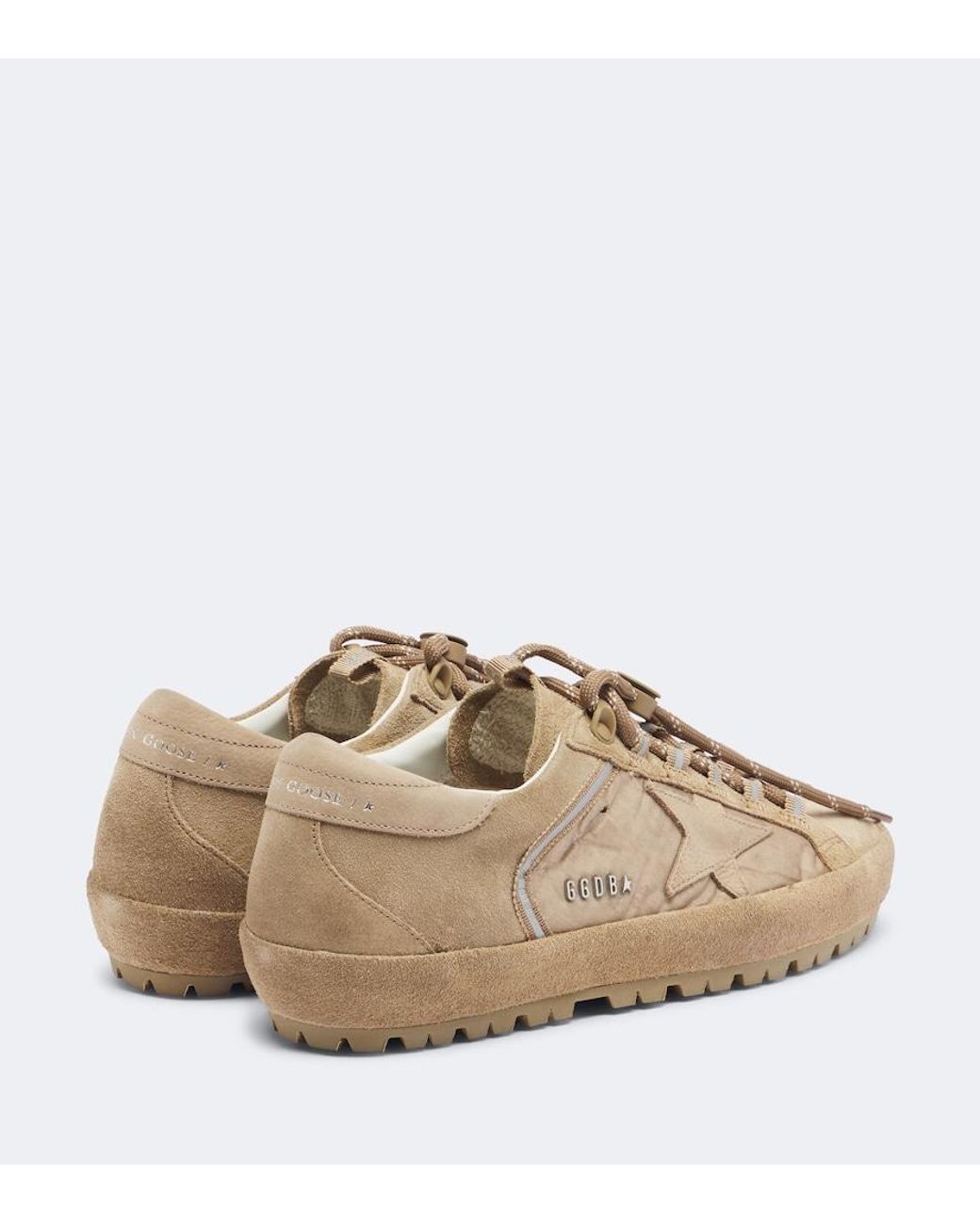 Golden Goose Deluxe Brand Brown Super-Star Ski Suede Sneakers