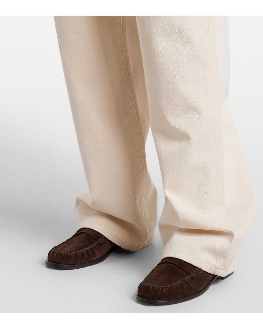 Rohe Natural Wide-Leg Jeans