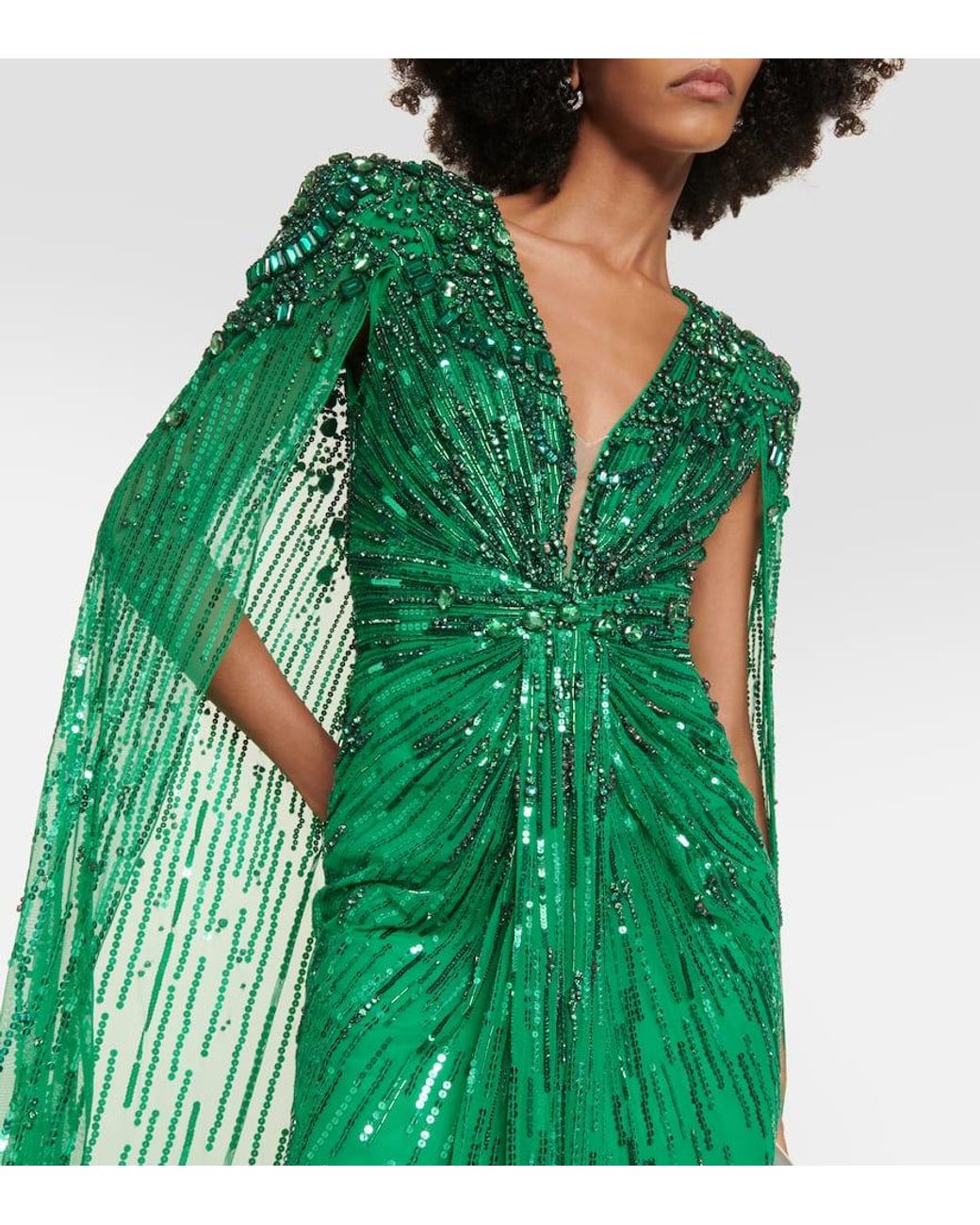 jenny packham light green dress Jagger & Stone Paris Dress – All Dressed Up NZ main image 0