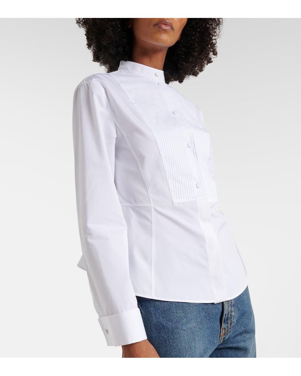 Alaïa White Cotton Shirt