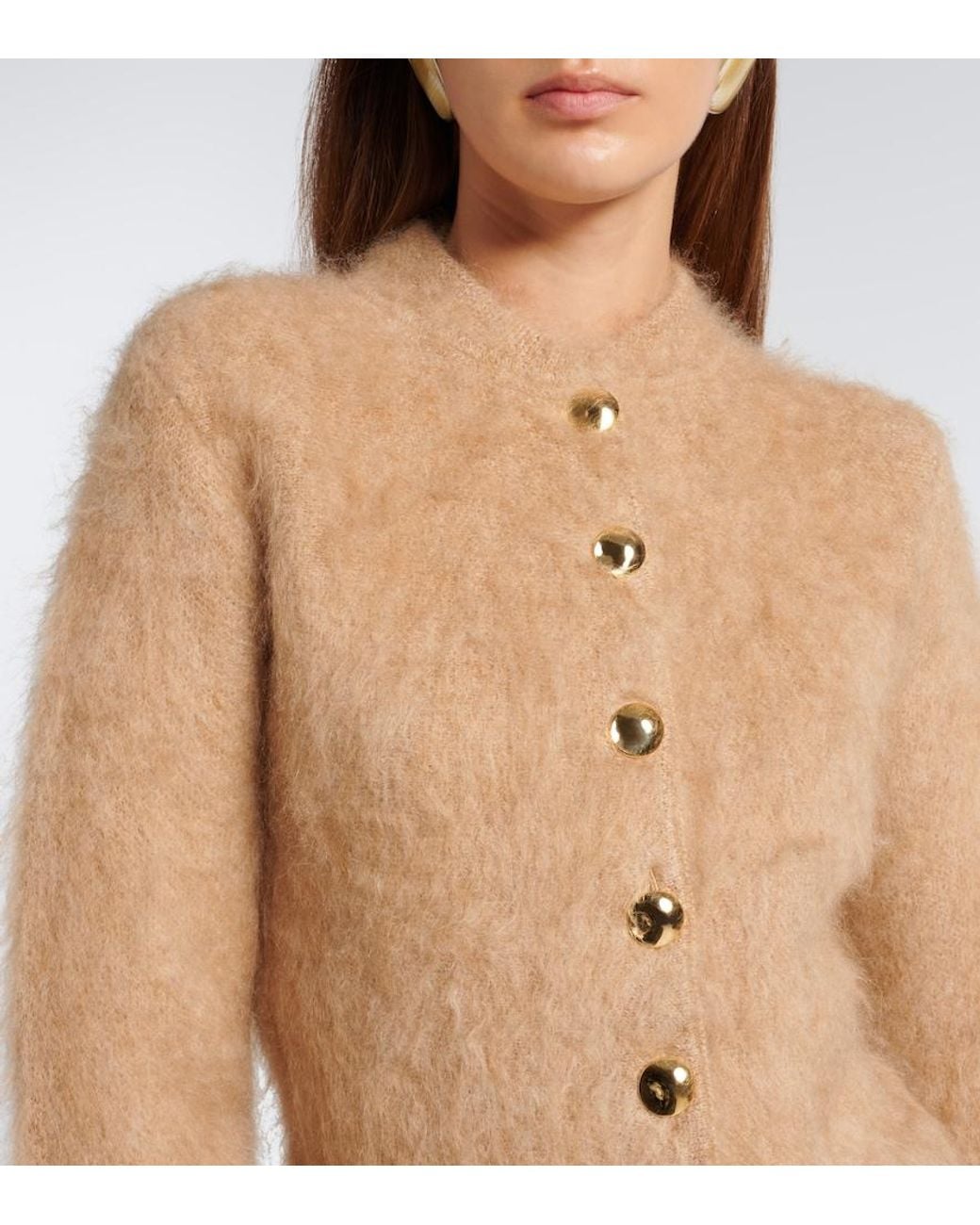 Proenza Schouler Natural Aniza Cardigan
