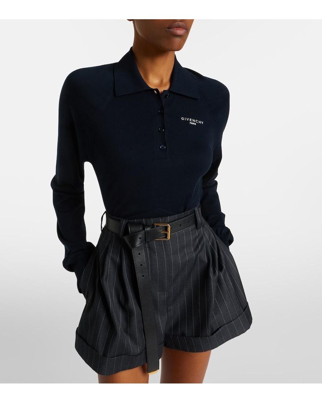 Pullover Polo di Givenchy in Blue