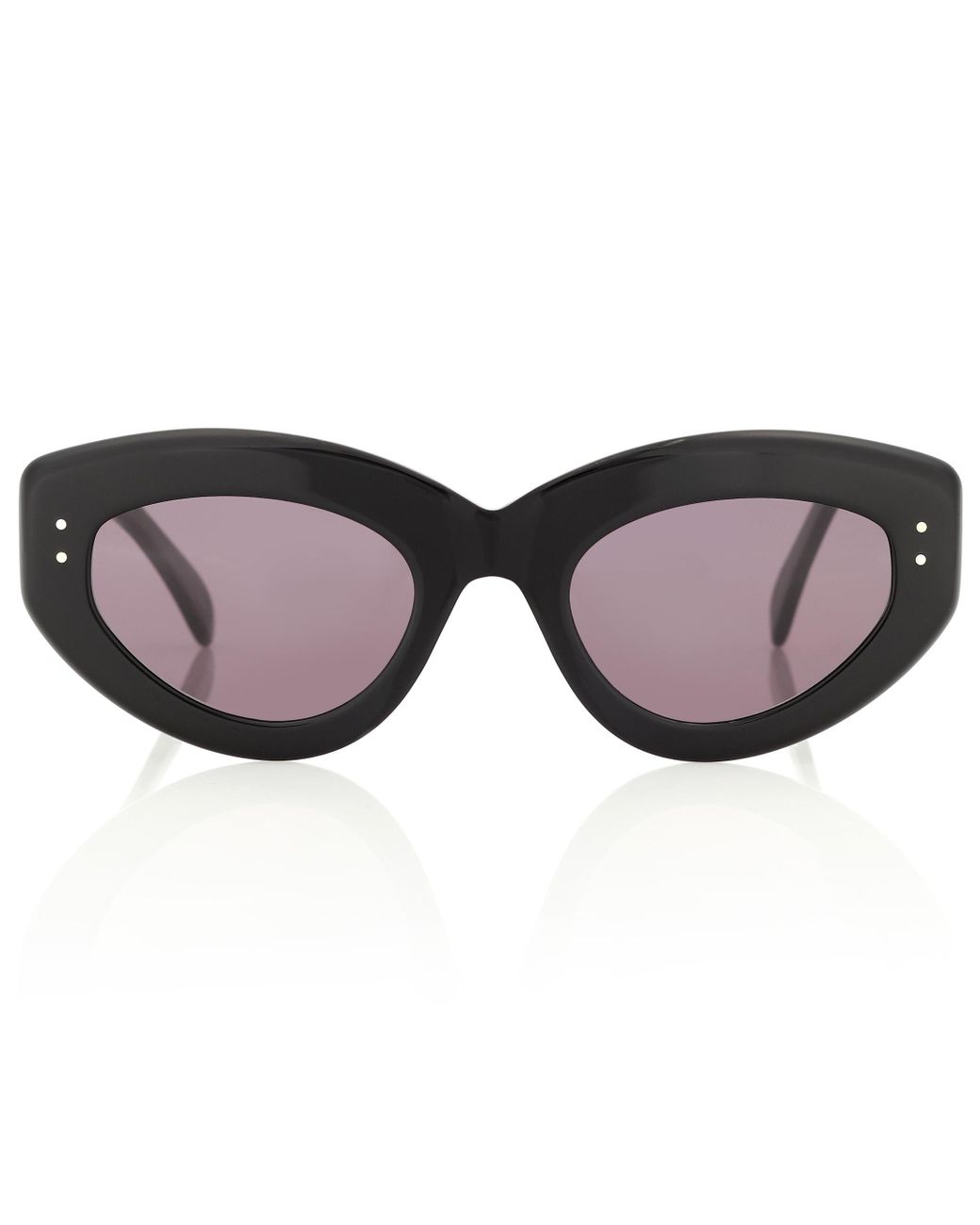 Alaïa Cat-eye Sunglasses in Black - Lyst