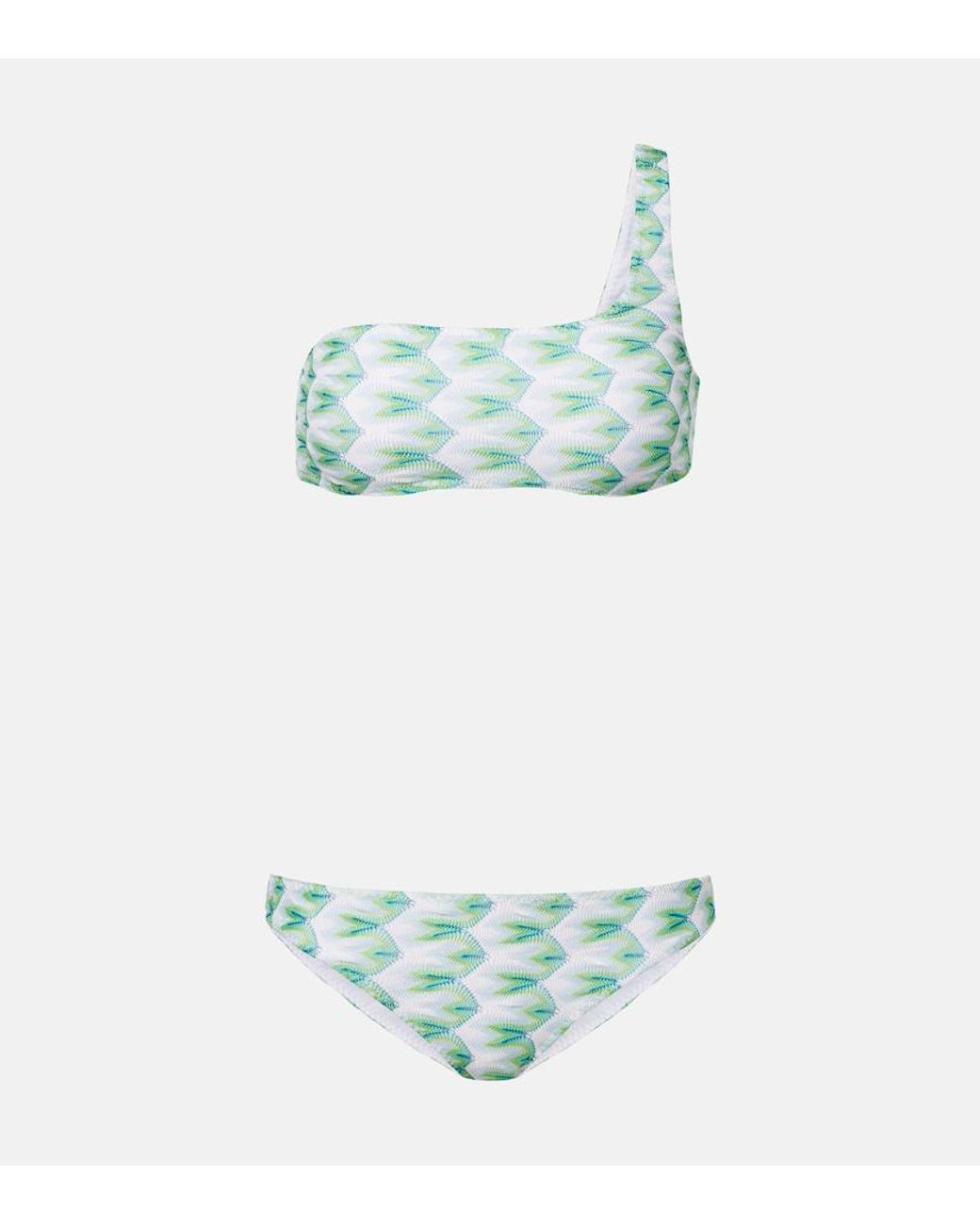 Missoni Green Knitted Bikini