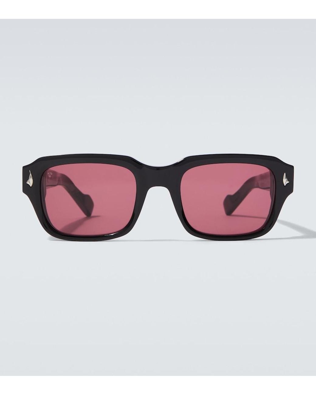 Sestini Eyewear Pink Carlo Ii Square Sunglasses for men