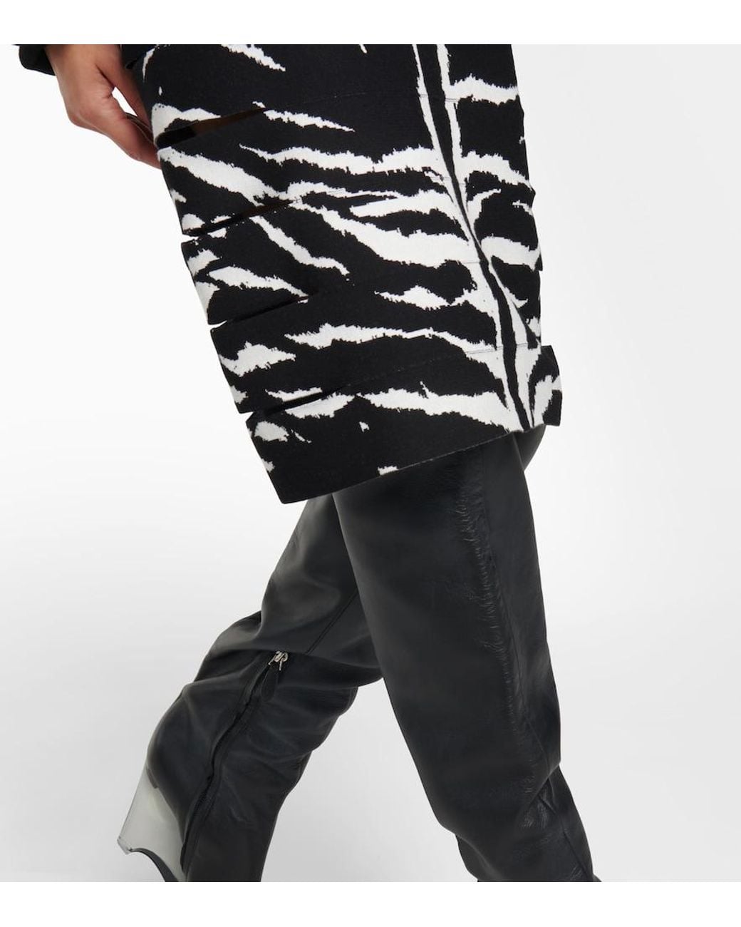 Alaïa Black Midi Skirts