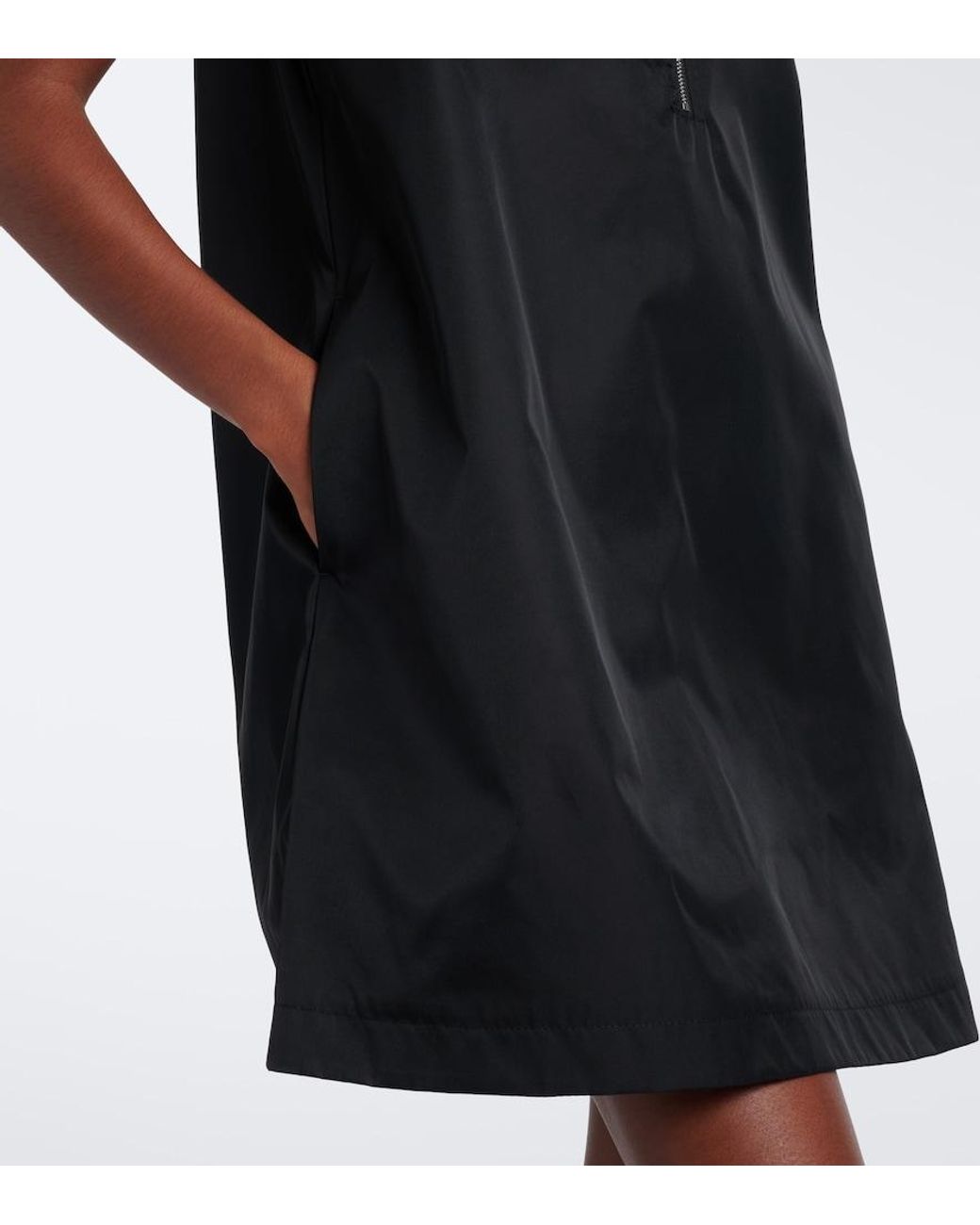 Prada Black Re-Nylon Minidress
