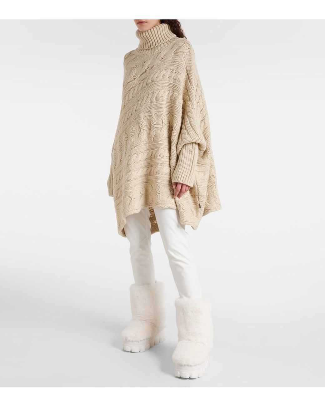 Goldbergh White Fun Faux Fur Snow Boots