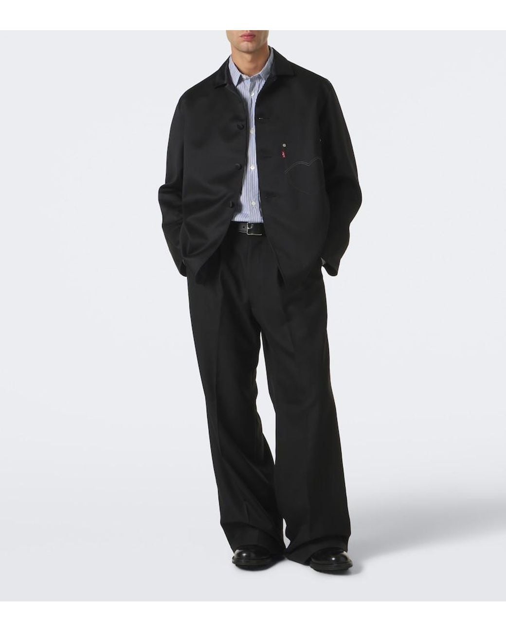 Junya Watanabe Black X Levi's Wool Jacket for men