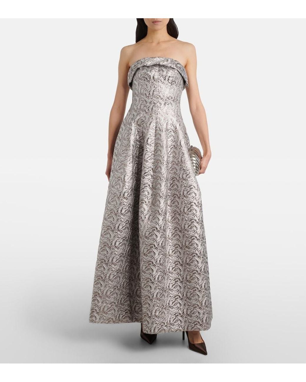 Jonathan Simkhai Gray Bustier-Robe