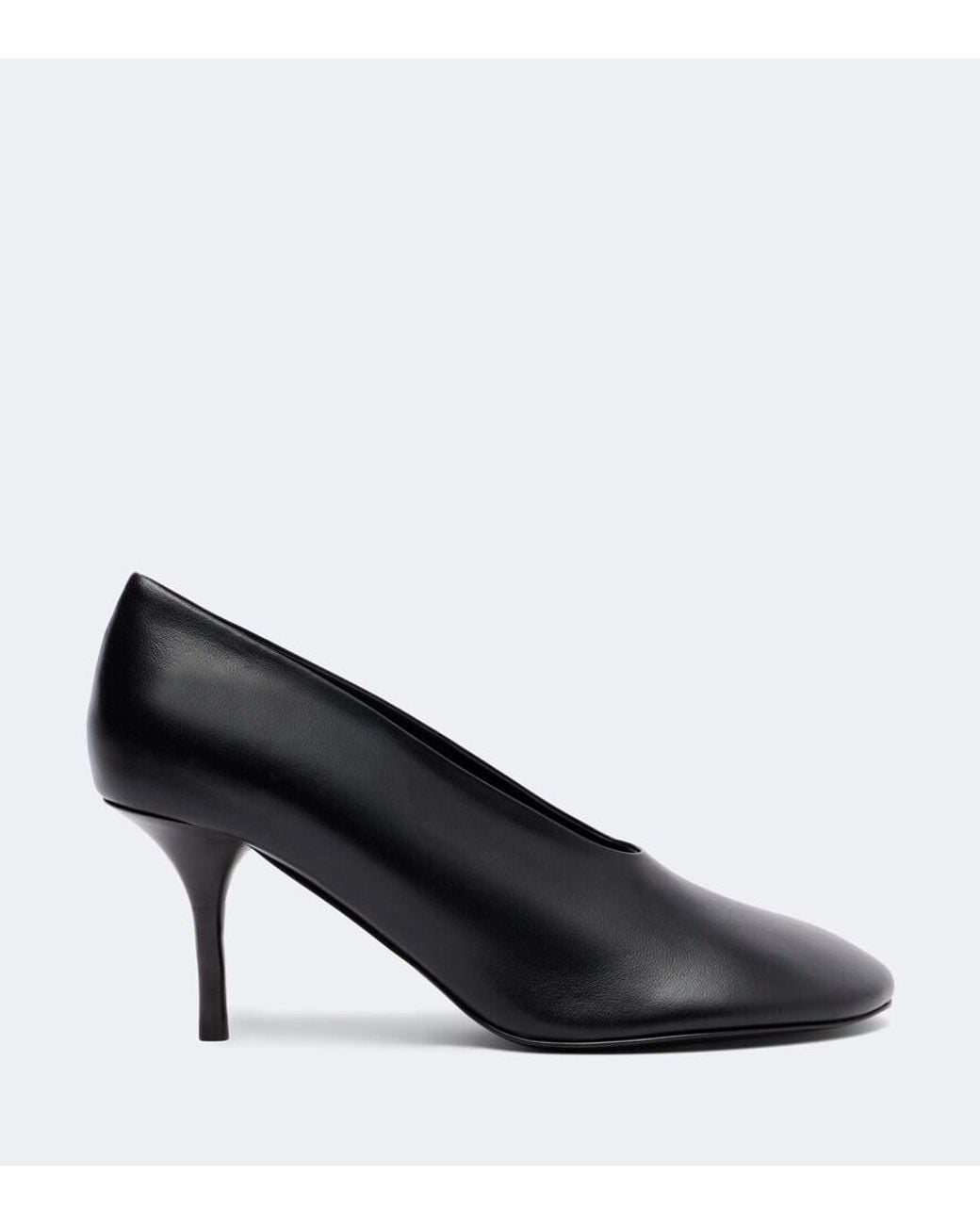 Acne Black Pumps Back Aus Leder