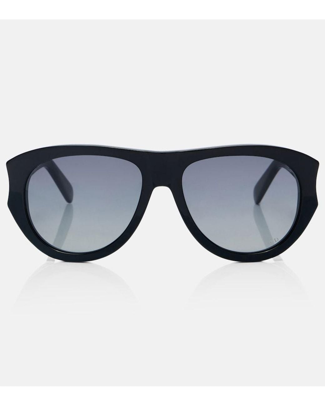 Dior Blue Diorglow A1I Flat-Top Sunglasses