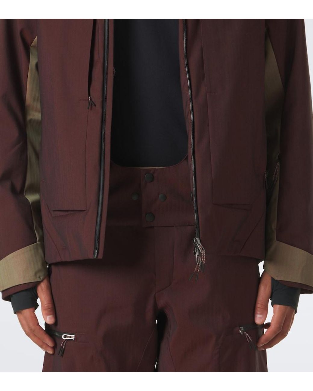 Sease Brown Trace 2.0 Wool-Blend Down Ski Jacket for men
