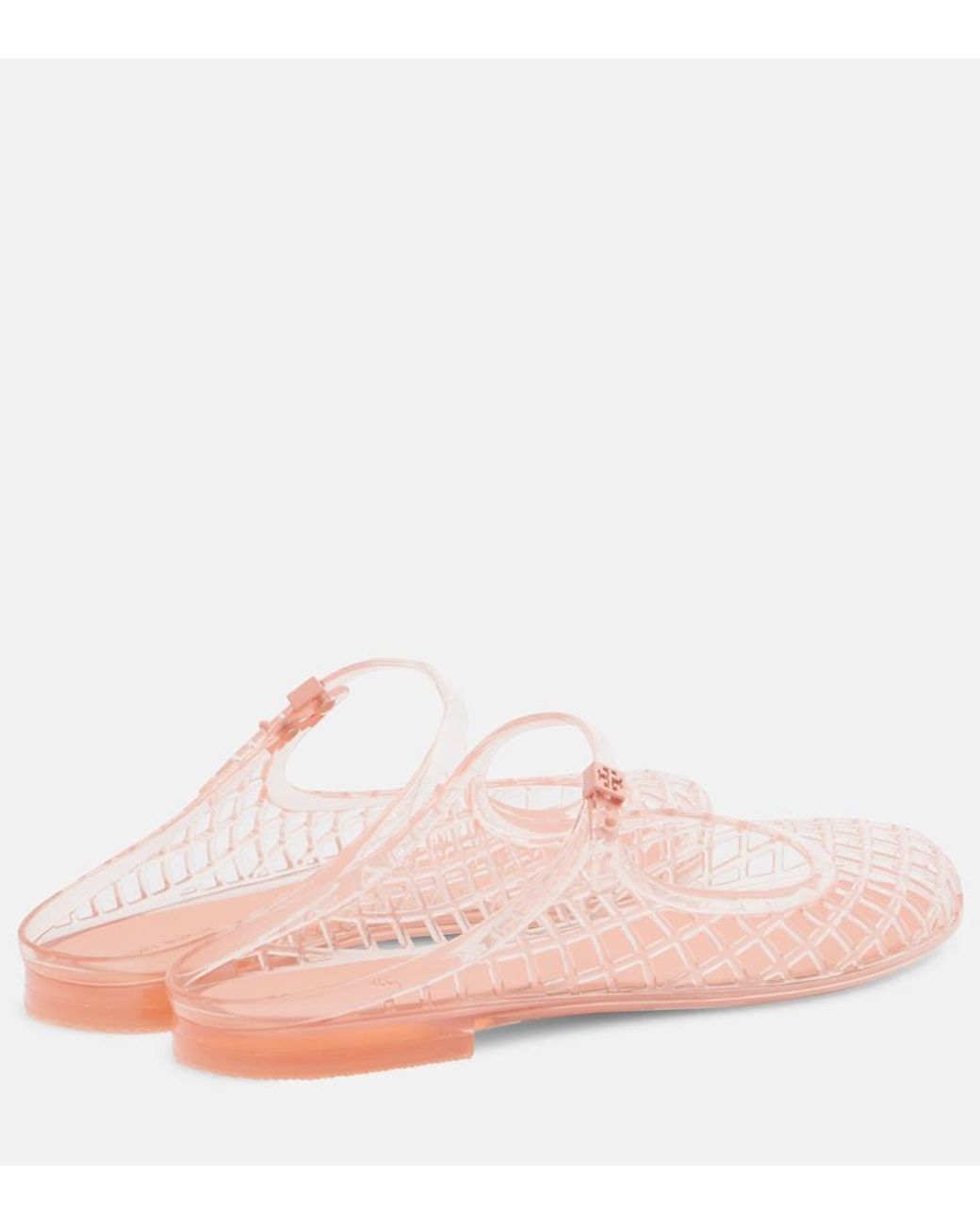 Tory Burch Pink Mellow Mary Jane Mules