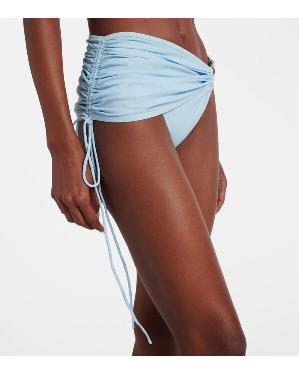 Christopher Esber Blue Bikini-Hoeschen Orbit