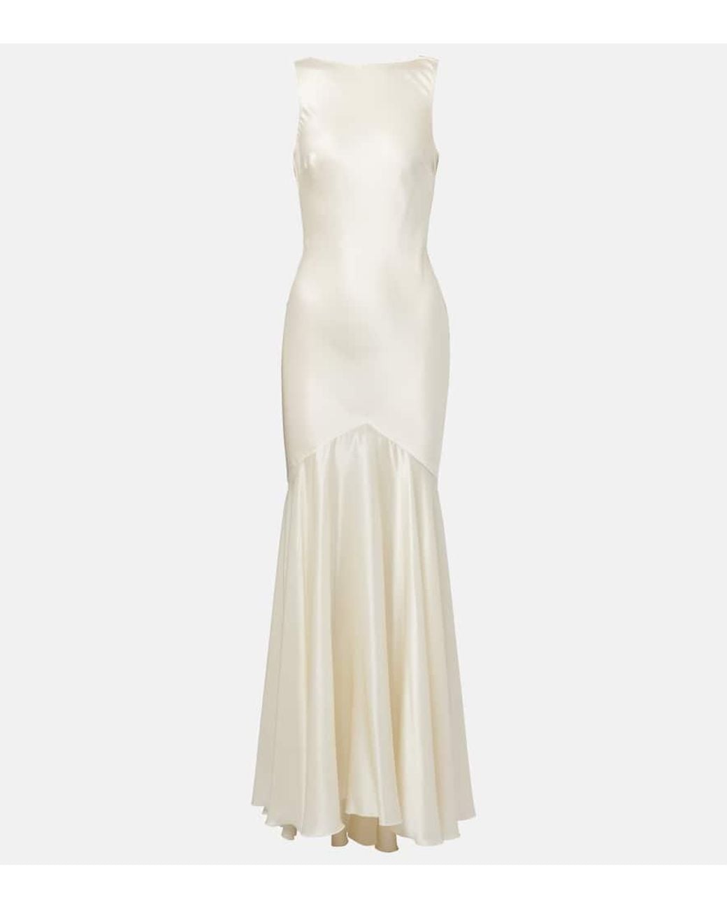 Robe Blanche Déstructurée Nina Ricci - Taille 38 - Bi-matière - Occasion Très Bon état