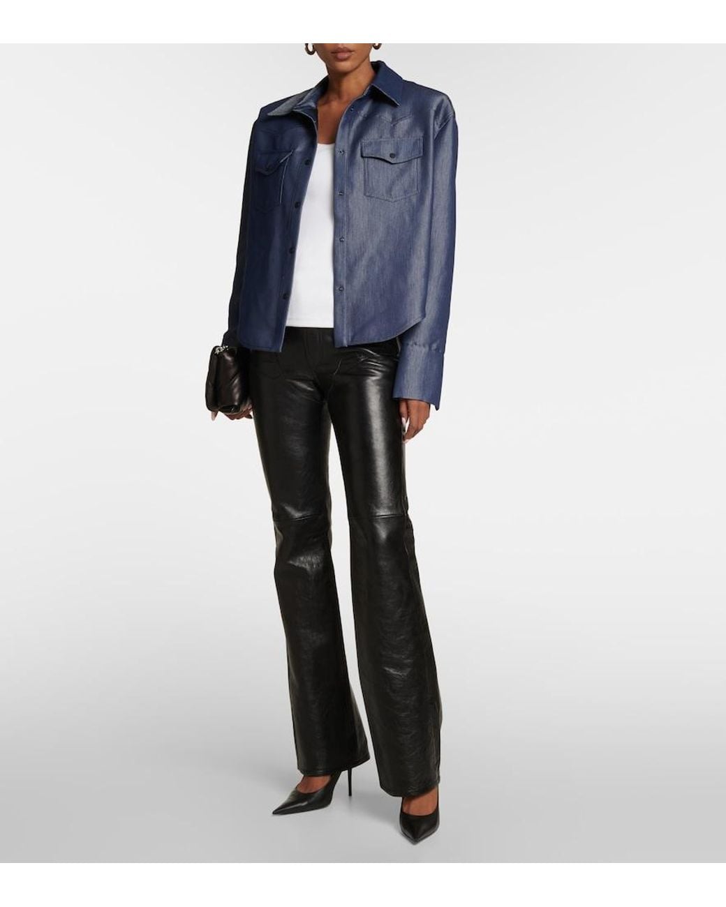 The Mannei Blue Toledo Cotton-blend Shirt