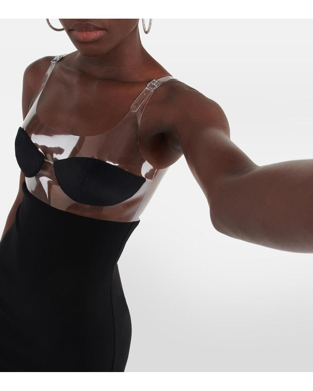 Robe Desire Christopher Kane en coloris Black