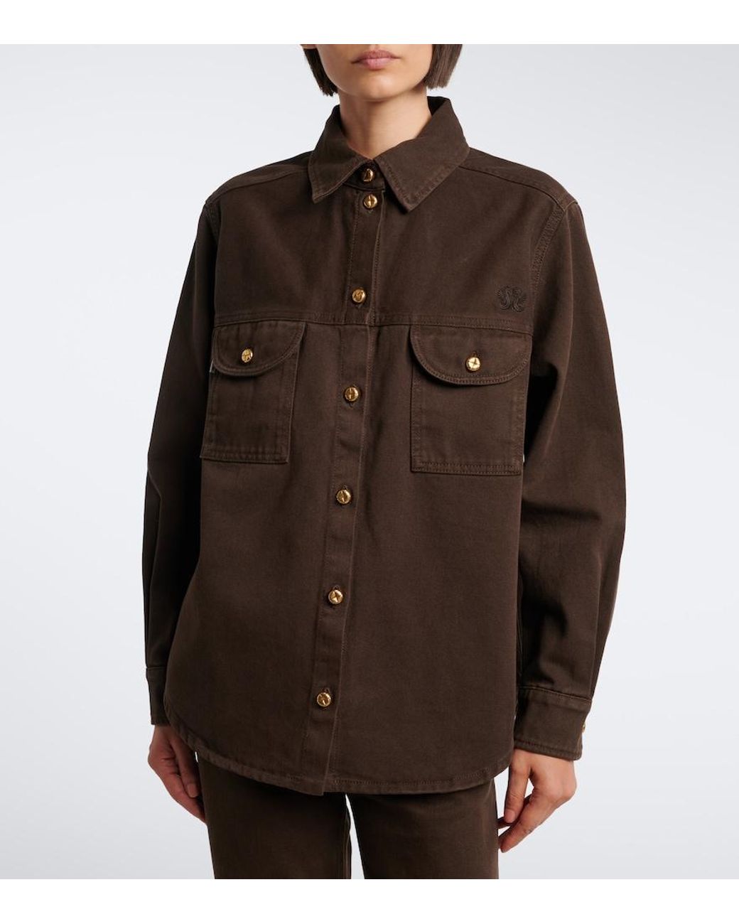 Blazé Milano Black Berber Denim Shirt