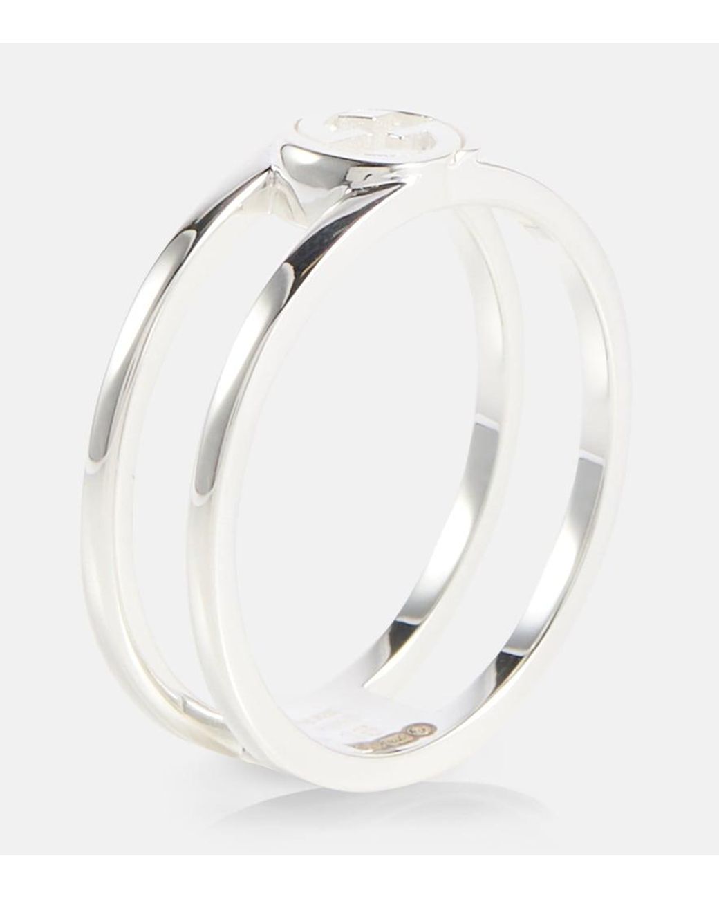 Anello Interlocking G di Gucci in White