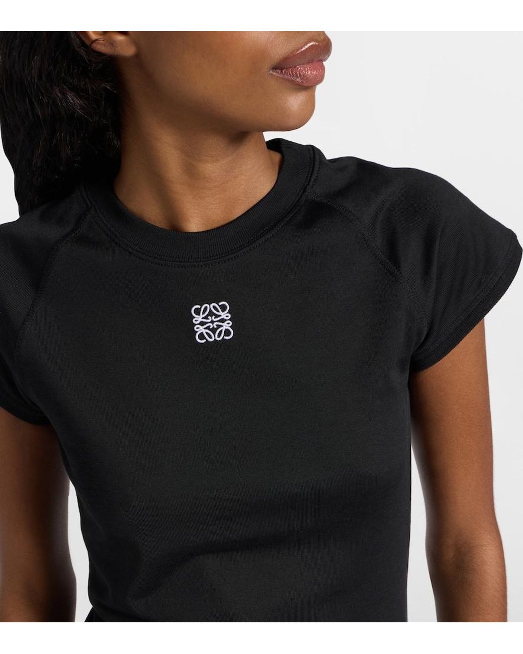 Loewe Black Anagram Logo T-Shirt