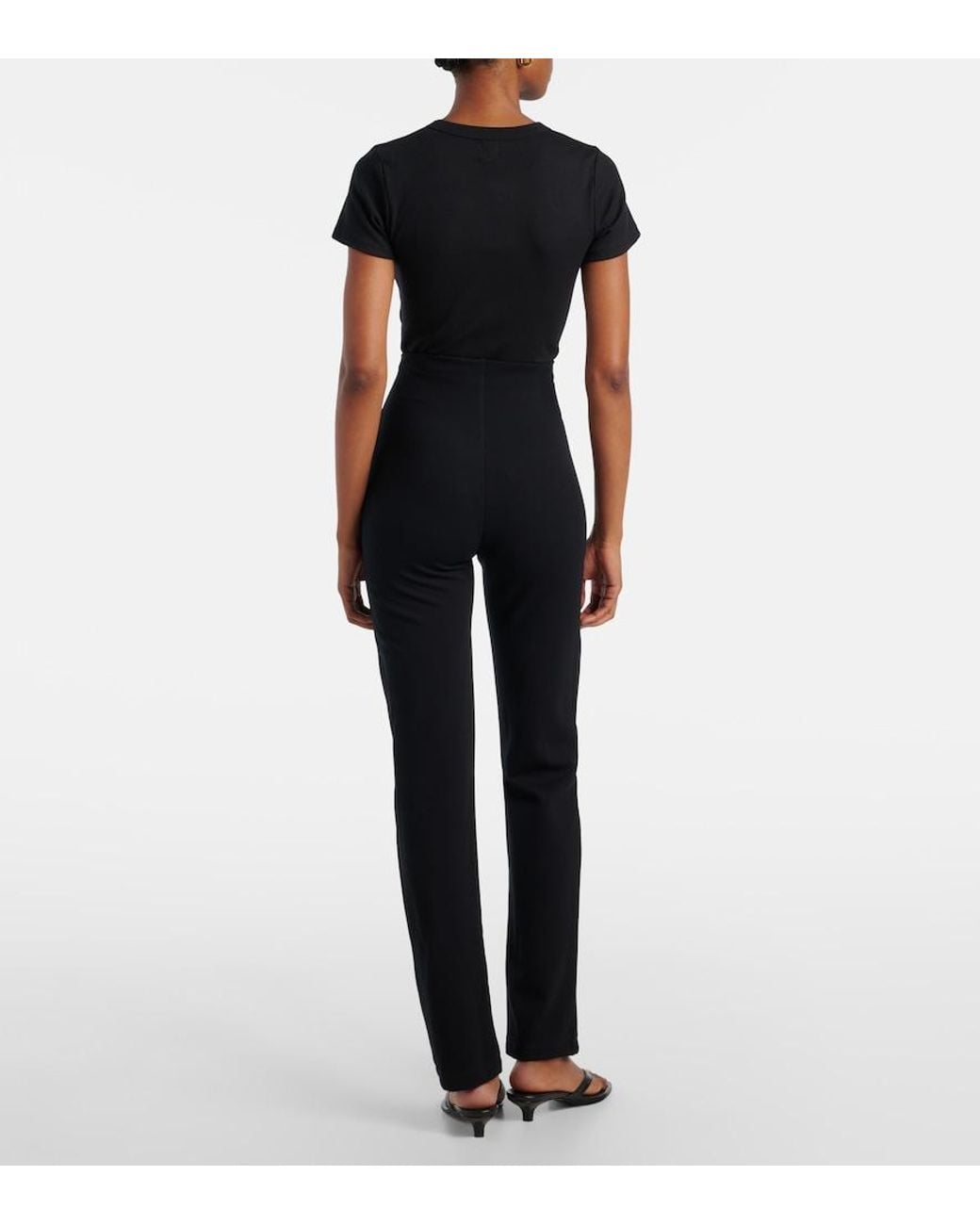 Leset Blue Rio High-Rise Slim Pants