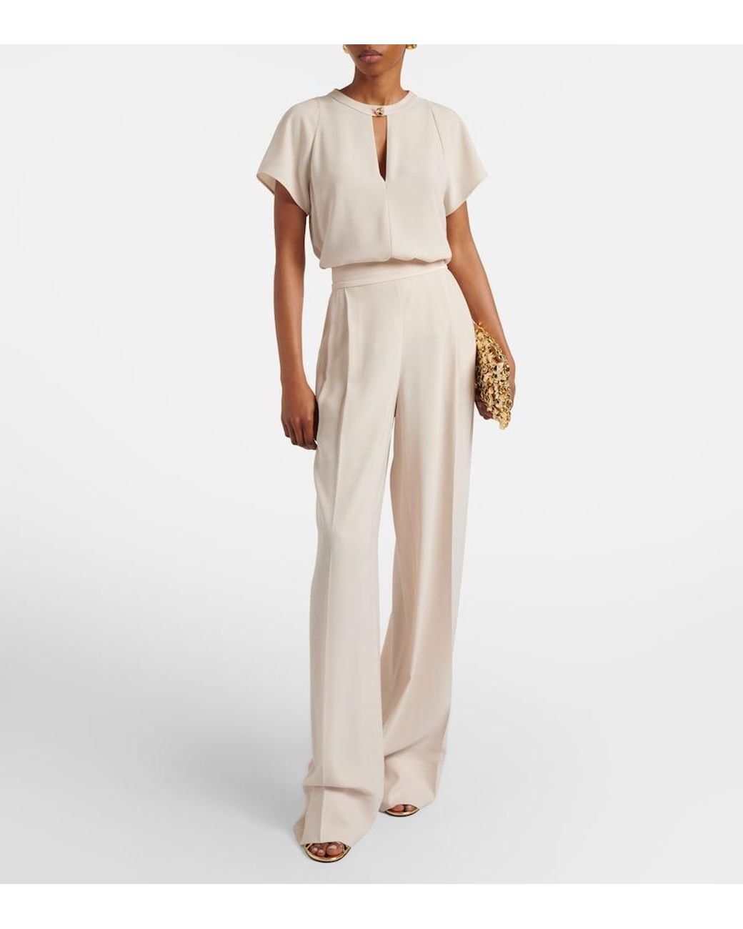 Joseph White Donna Crepe Top