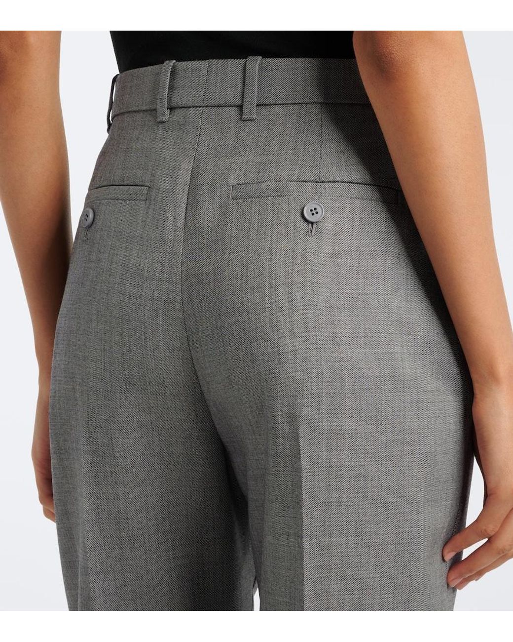 Pantaloni Regular di McQueen in Gray