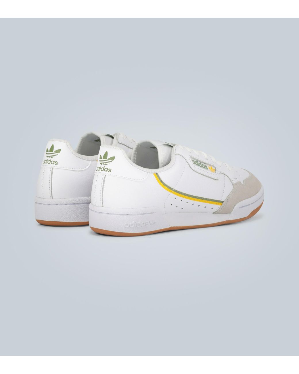 adidas Sneakers Continental 80 aus Leder in Weiß für Herren | Lyst DE
